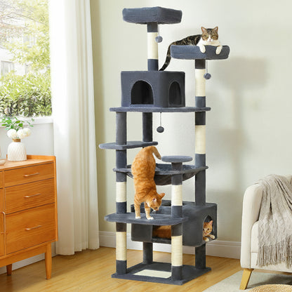 Multi-size Cat Tree Cat Tower with Sisal Scratching Posts